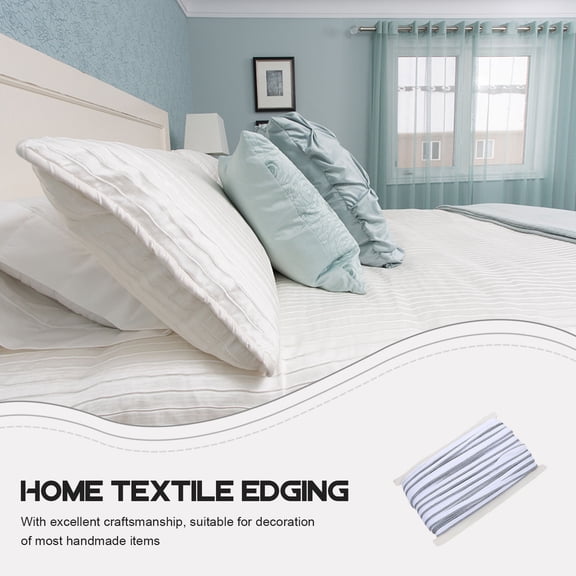 GETAJGHSD Polyester Twisted Edging Trim Multi Color for Decorative Curtain Pillow and Quilt Craft