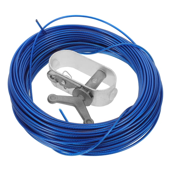 GETAJGHSD Swimming Pool Cover Winch Assembly with Heavy Duty Stainless Steel Cable