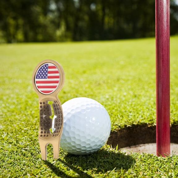 GETAJGHSD Lightweight Golf Divot Repair Tool with Compact Design for Bag Use