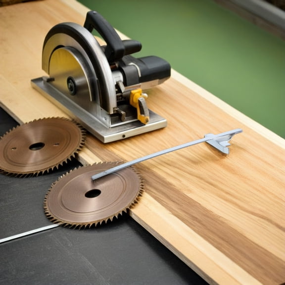 GETAJGHSD Portable Rip Fence Attachment for Circular Saw with Depth Gauge and Angle Adjustment