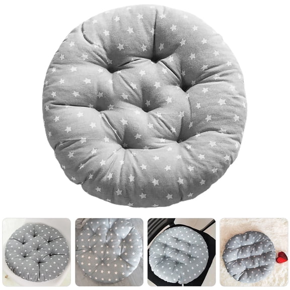 GETAJGHSD Garden Floor Cushions Grey Cotton 1Pcs for Terrace Use