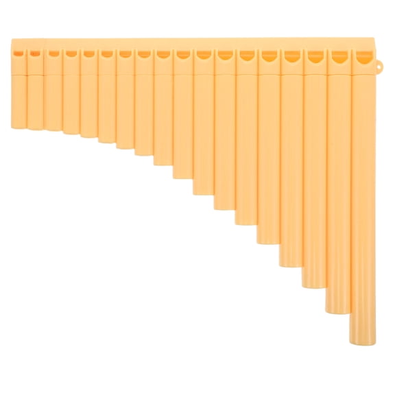 GETAJGHSD Professional Sound Quality Yellow Pan Flute for Teaching and Outdoor Use