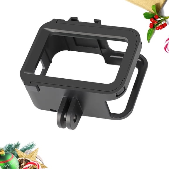 GETAJGHSD Protective Case Compatible for Gopro Hero8 Black Housing with Cold Shoe and Side Charging Opening