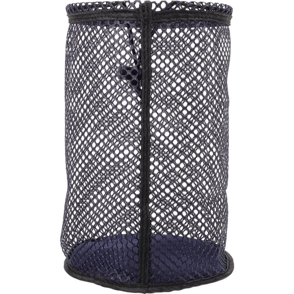 GETAJGHSD Drawstring Golf Ball Storage Bag in Durable Nylon Mesh Dark Blue