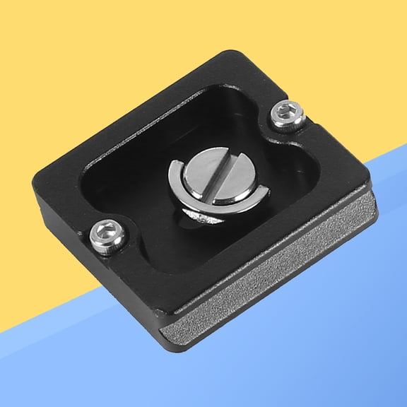 GETAJGHSD Quick Release Plate for Professional Camera Use Aluminum Black Lightweight