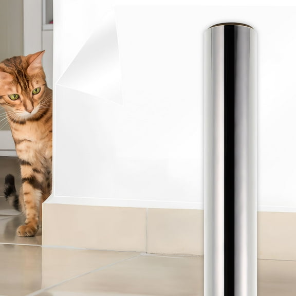 GETAJGHSD Removable Clear Wall Protective Sheet Electrostatic Film for Kitchen and Sofa Scratch Prevention