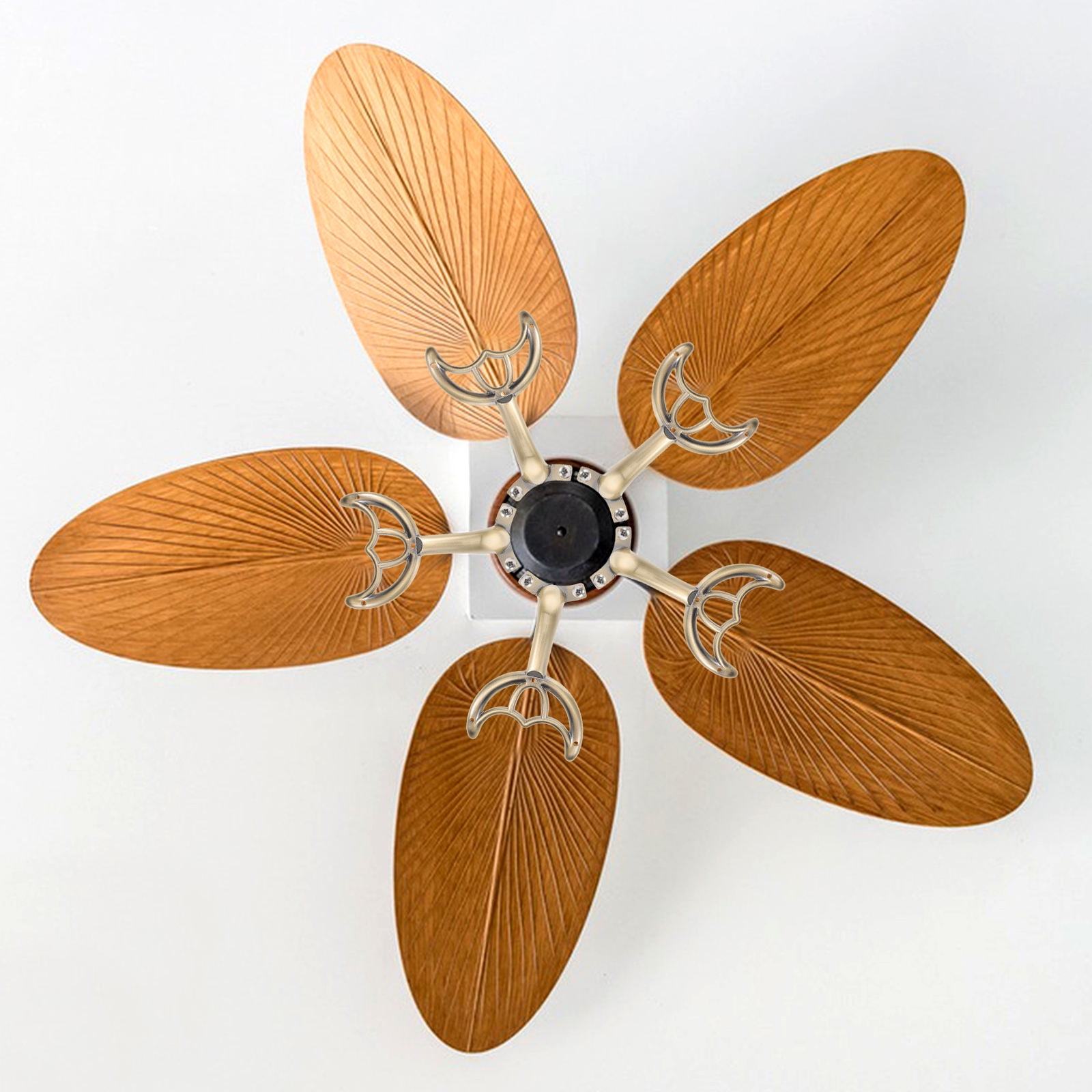 GETAJGHSD Replacement Ceiling Fan Blades 17.00X11.00X4.50CM 1 Set Zinc Alloy For Business Owners