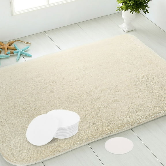 GETAJGHSD 30Pairs Double Sidestick Tape White Adhesive Pads for Sofa and Home Carpet Fixing