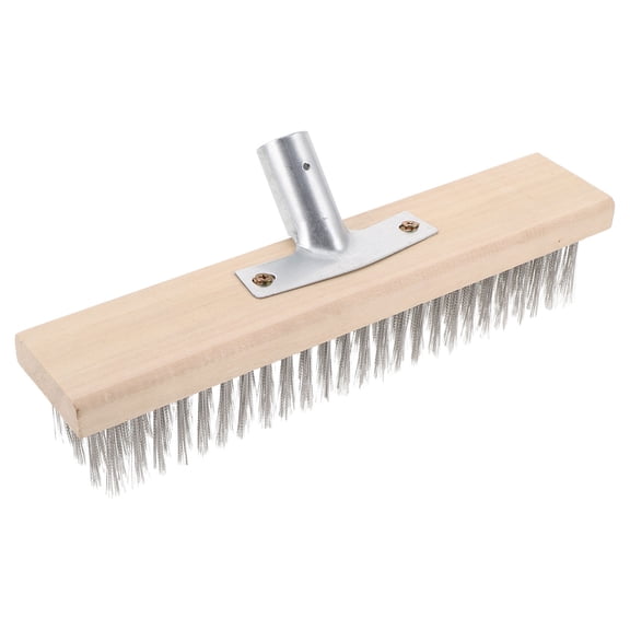 GETAJGHSD Stainless Steel Broom Household Cleaning Brush For Kitchen Tiles Multi 1Pack