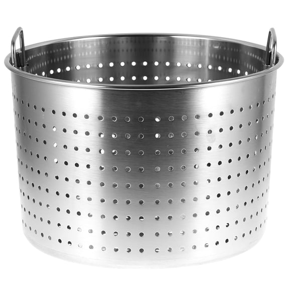 GETAJGHSD Stainless Steel Crawfish Pot Seafood Boil Basket Multi Use Large Metal Stock Pot