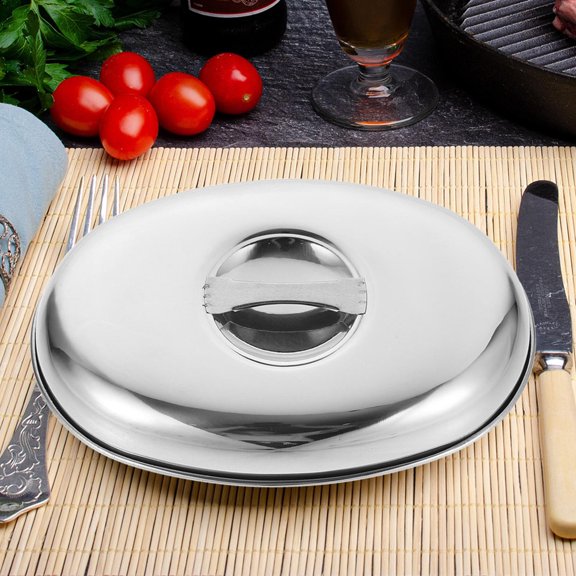 GETAJGHSD Steak Dome Cover Stainless Steel Lid for Home Hotel Restaurant Use