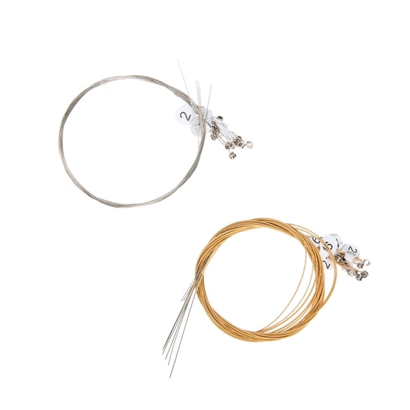 GETAJGHSD Full Set Lyre Strings Accessory Golden 1Set 2.2x0.1In