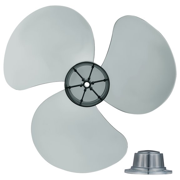 GETAJGHSD Light Grey Plastic Fan Blades Replacement for Standing Pedestal Fan Accessories