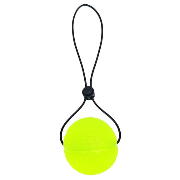 GETAJGHSD Stress Relief Hand Grip Ball Yellow for Finger and Forearm Strength Training and Recovery