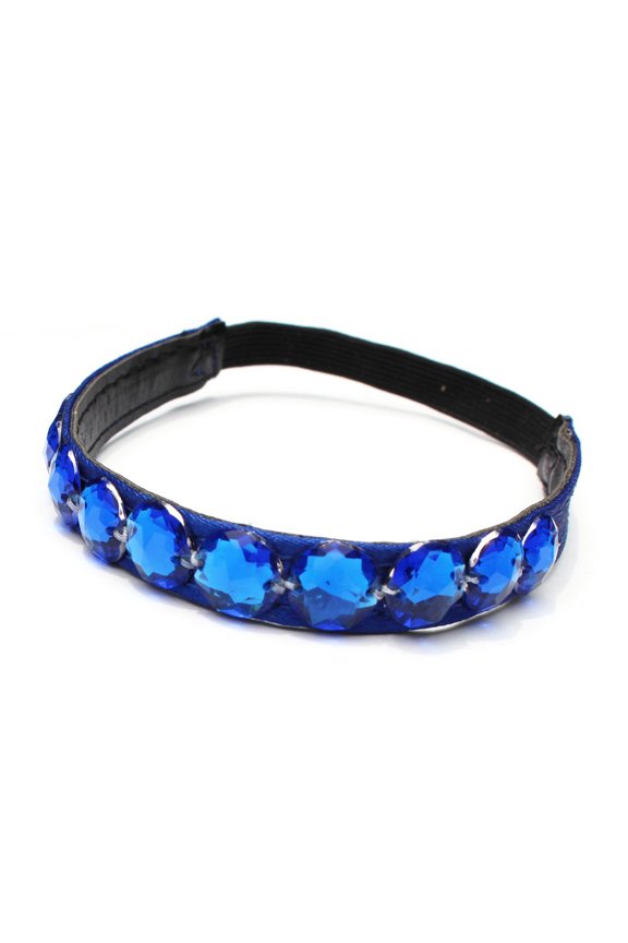 Black Stretch Shoe Straps with Glittering Crystal for Shoe Fit and Enhanced Appearance