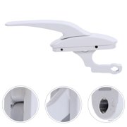 GETAJGHSD White Casement Window Lock Handle with Offset Crank for Easy Operation