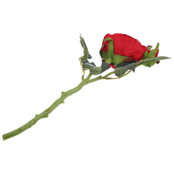 GETAJGHSD Realistic Faux Red Rose Flowers Simulation Bouquet for Romantic Events