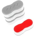 thumbnail image 1 of GETAJGHSD Toilet Seat Bumpers with Efficient Durability and Noise Reduction 4 Pieces Grey ABS TPR, 1 of 8