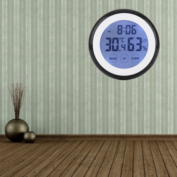 GETAJGHSD Temperature and Humidity Meter, Indoor Digital Thermometer Hygrometer Monitor for Office Warehouse