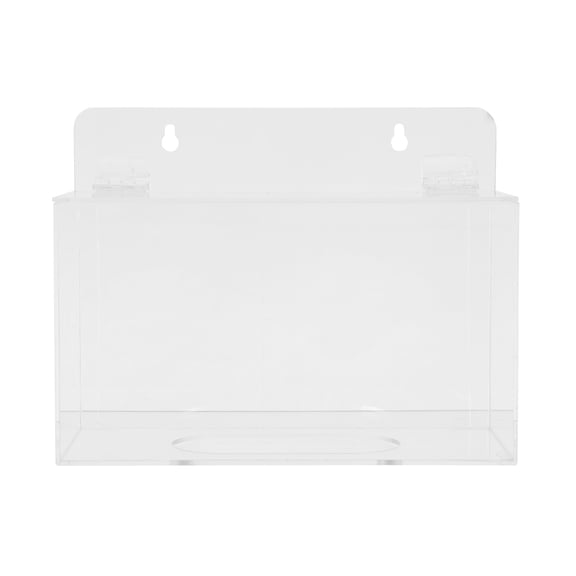 GETAJGHSD Clear Acrylic Wall Dispenser Box for Face Masks with Space Saving and Controlled Release Feature