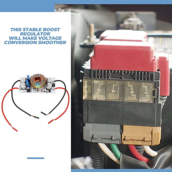 GETAJGHSD Compact Dc Boost Converter for Car Use with Constant Current and Voltage Regulation Module