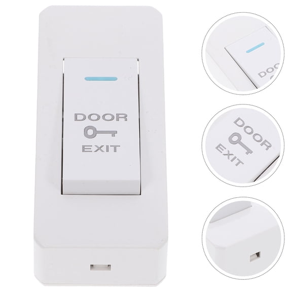 GETAJGHSD Versatile Wired Doorbell Switch Button for Indoor Doorbell and Cabinet Light Control