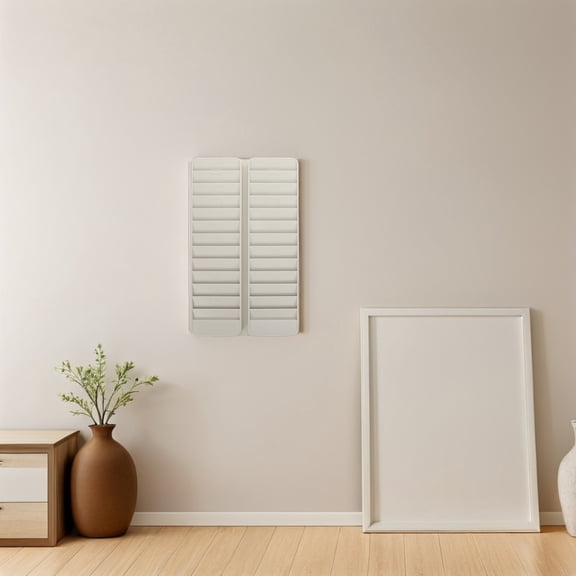 GETAJGHSD Wall Mounted Plastic Time Card Holder Rack with 24 Slots and Removable Number Stickers