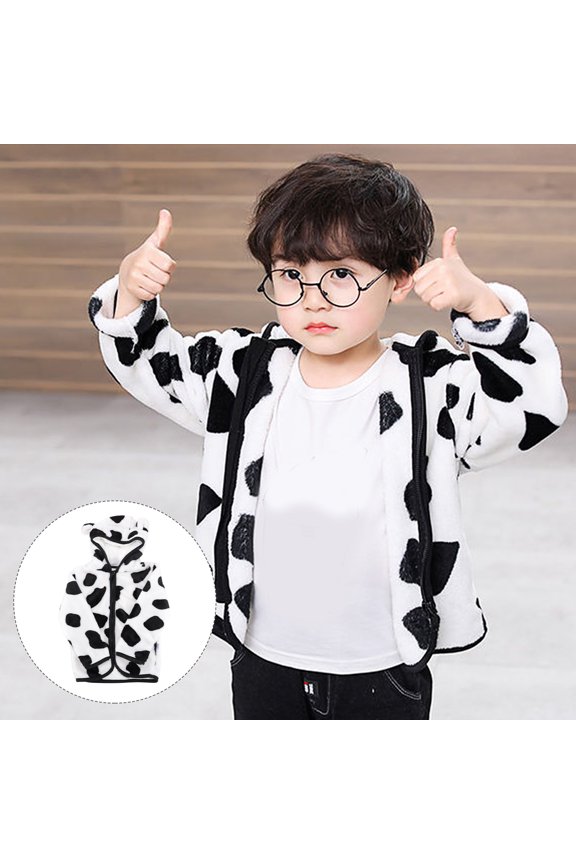 Warm Kids Coat Coral Fleece Children Coat Multi Lightweight 1Pack