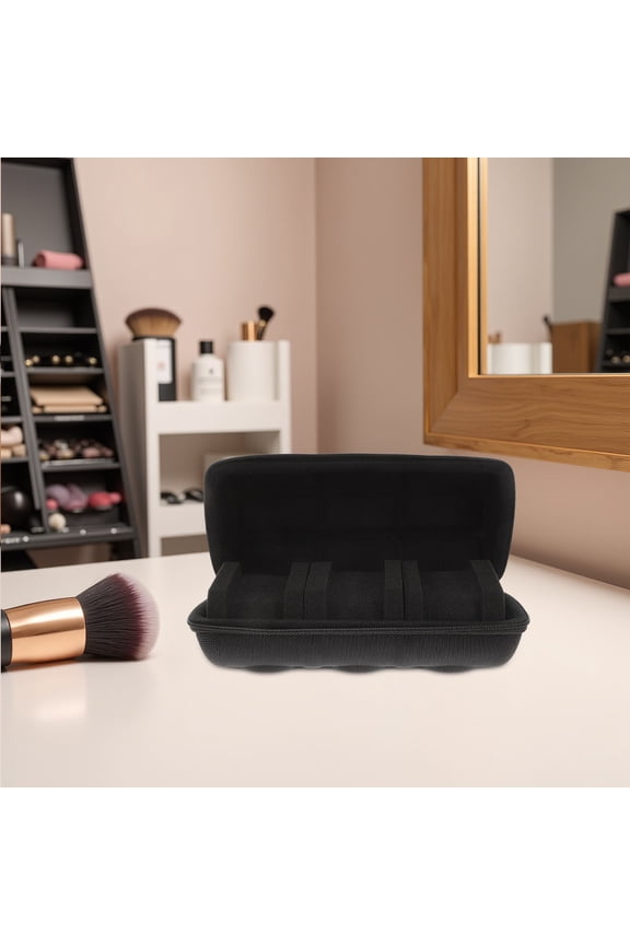 Portable Watch Box Watch Storage Bag Oxford Cloth Black 1Pack for Office Display