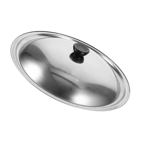 GETAJGHSD Simple and Convenient Design Cooking Pan Lid Stainless Steel 1Pcs