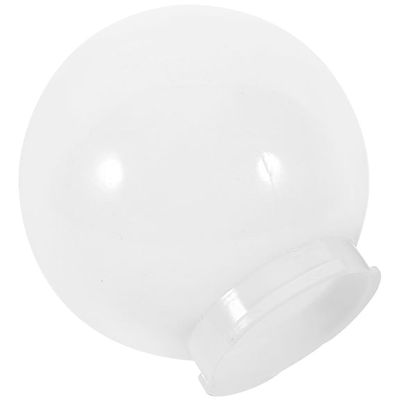 GETAJGHSD White Outdoor Acrylic Ball Lamp Shade Decorative Lamp Cover for Wall Or Floor Lights