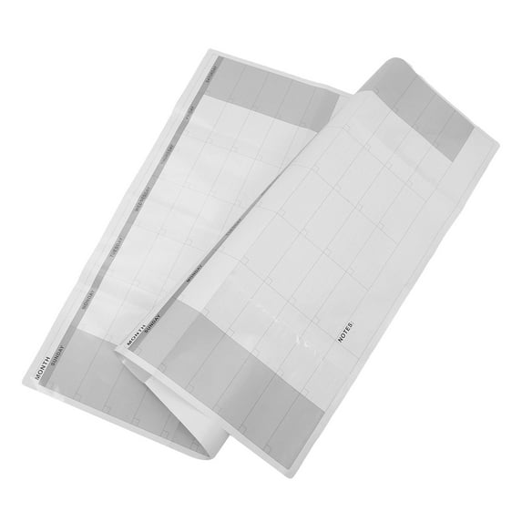 GETAJGHSD Whiteboard Monthly Planner with Large Grids and Erasable Design for Home Office Wall Organization
