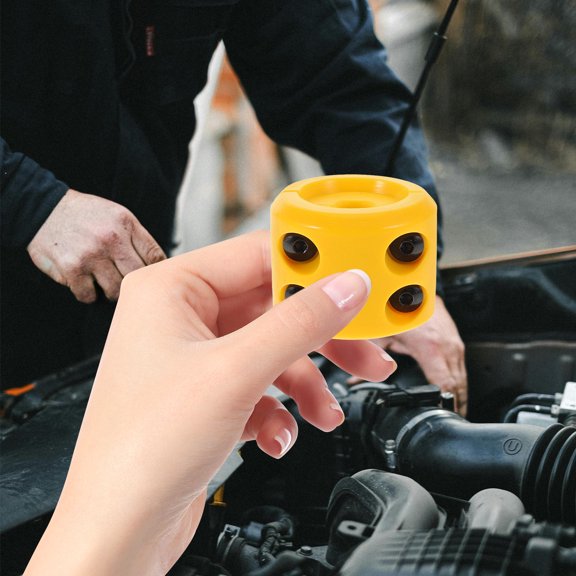 GETAJGHSD Winch Hook Stopper with Rubber Protection for Off-Road Vehicle Winch Cable Accessories