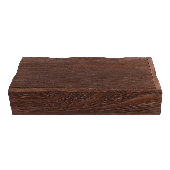 GETAJGHSD Wedding Favor Boxes Dark Brown Wood Material Elegant Storage Box