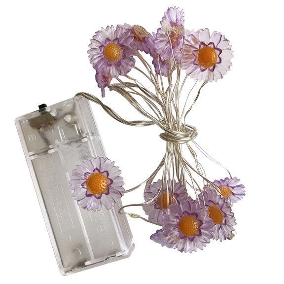 GETAJGHSD holiday lights Daisy Hanging ng Light Random Color Decoration 20pcs lights