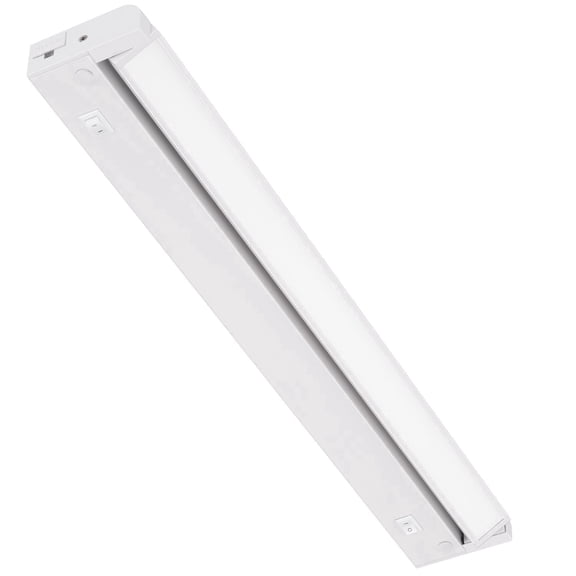 Inlight 16-Inch Swivel LED Under Cabinet Light, 2700K/4000K, Plug-In, White