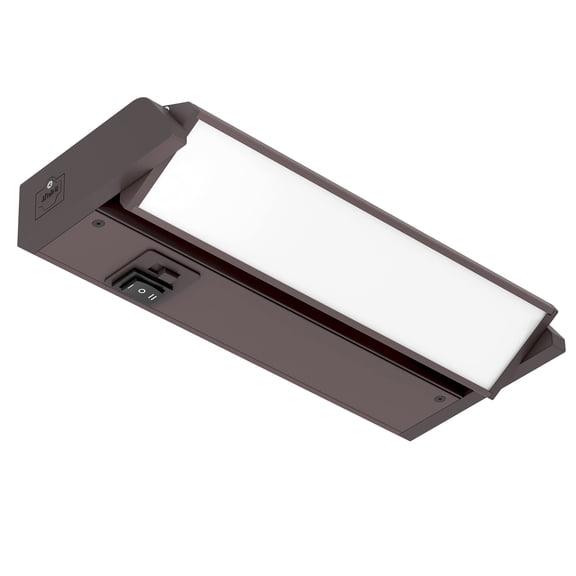 Inlight 9'' Swivel LED Under Cabinet Lights, 2700K/4000K/5000K, Bronze Finish, IN-0202-0-BZ