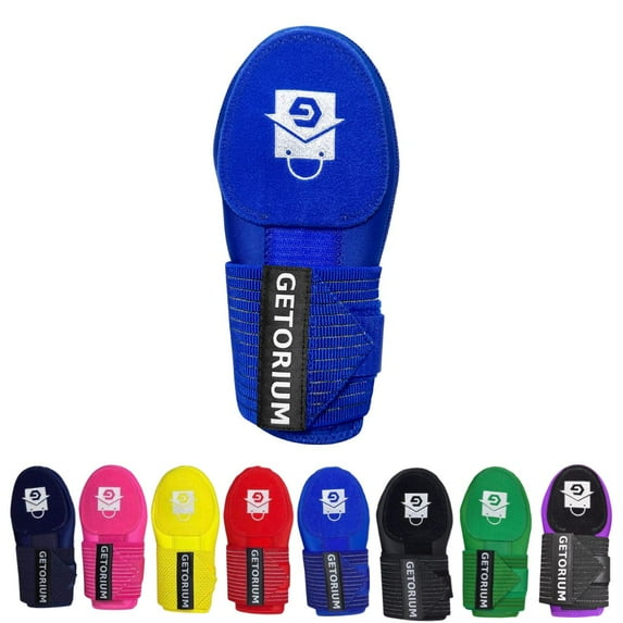 GETORIUM Baseball Sliding Mitt for Base Running, Baseball Accessories(Adult, Blue)