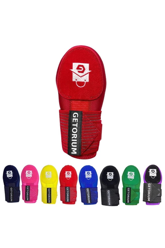 Baseball Sliding Mitt for Base Running, Baseball Accessories(Youth, Red)