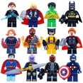 thumbnail image 1 of GETOYS Collectible Adult Minifigures Action Figure, ABS Anime, 12 Count, 1 of 13