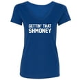 thumbnail image 1 of GETTIN' THAT SHMONEY Womens V-Neck Tee, 1 of 1