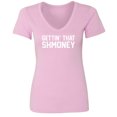 thumbnail image 1 of GETTIN' THAT SHMONEY Womens V-Neck Tee, 1 of 1
