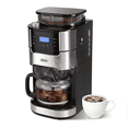 thumbnail image 1 of GEVI 10-Cup Programmable Grind & Brew Drip Coffee Maker - Built-in Burr Grinder, 1 of 12
