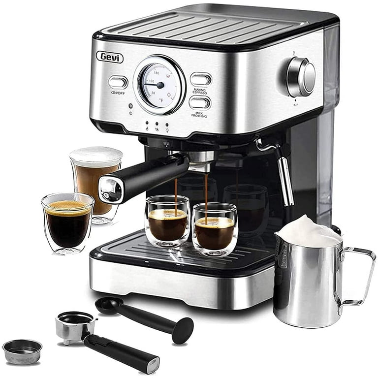Commercial 15 Bar Grind And Brew 2in1 Coffee Machine Electric