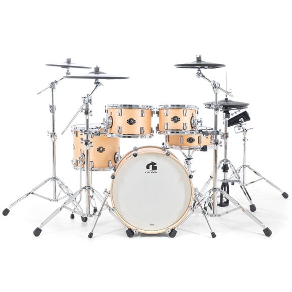 GEWA GD809.915 E-Drum Set G9 PRO 5 SE Satin Natural
