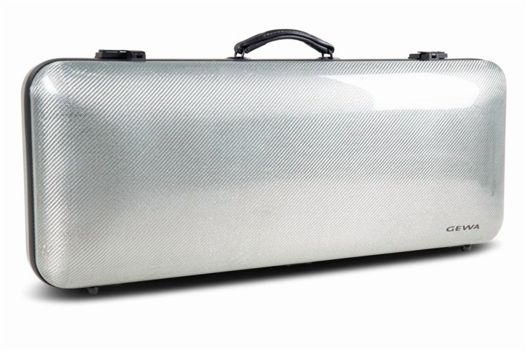 GEWA Double Case, Violin, Idea 3.3, 4/4, Silver/Black Titanium