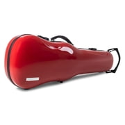 GEWA Viola Case, Air 2.0, Shaped, Red/Black, High Gloss w/Subway Handle