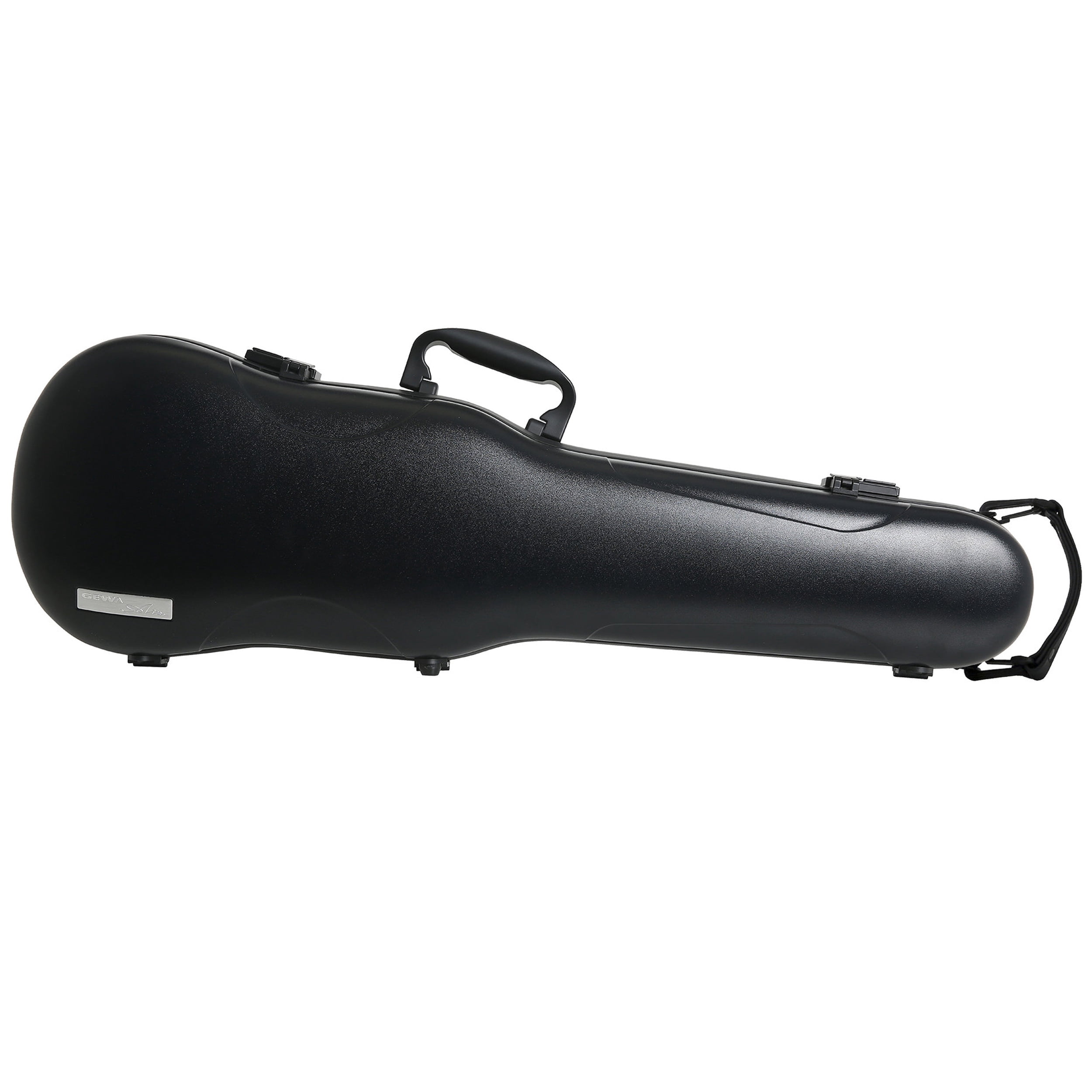 GEWA Violin Case, Air 1.7, Shaped, 4/4, Black/Black, Matte, w/Subway Handle