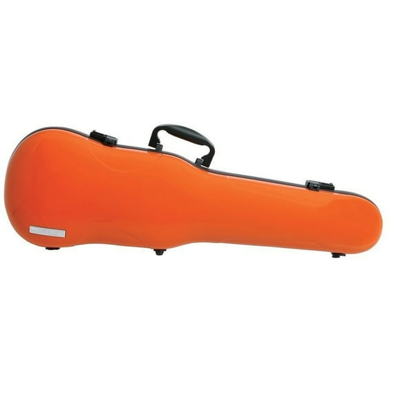 GEWA Air 1.7 4/4 Shaped Orange Violin Case - Thermoplast Shell & Velour Interior