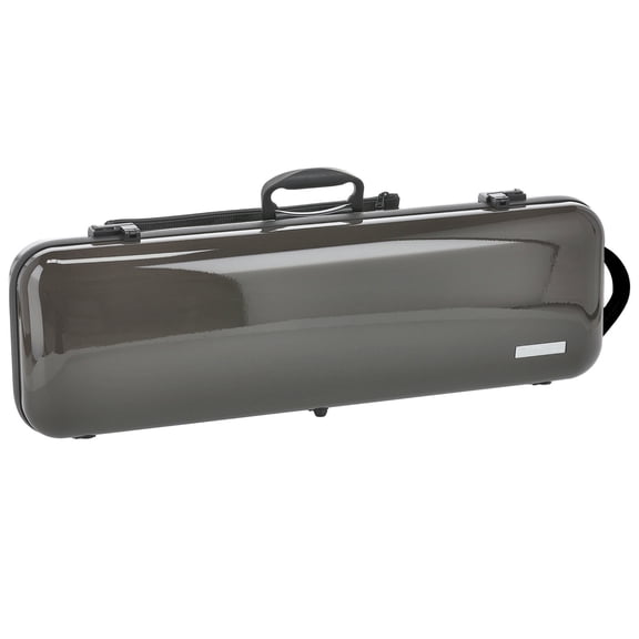 GEWA Violin Case, Air 2.1, Oblong, 4/4, Brown/Black, High Gloss, w/Subway Handle